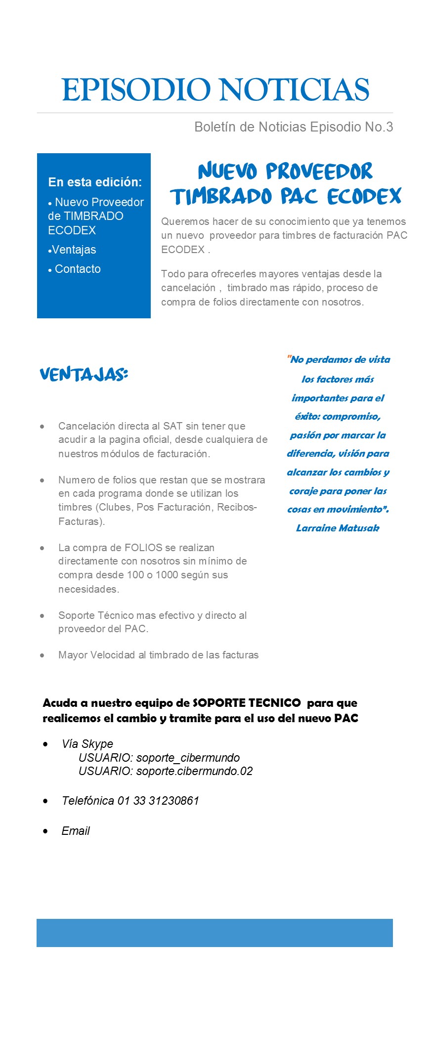 PROVEEDOR DE TIMBRADO ECODEX